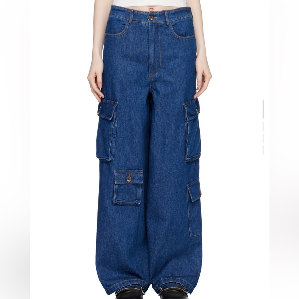 The Frankie Shop Blue Hailey Jeans